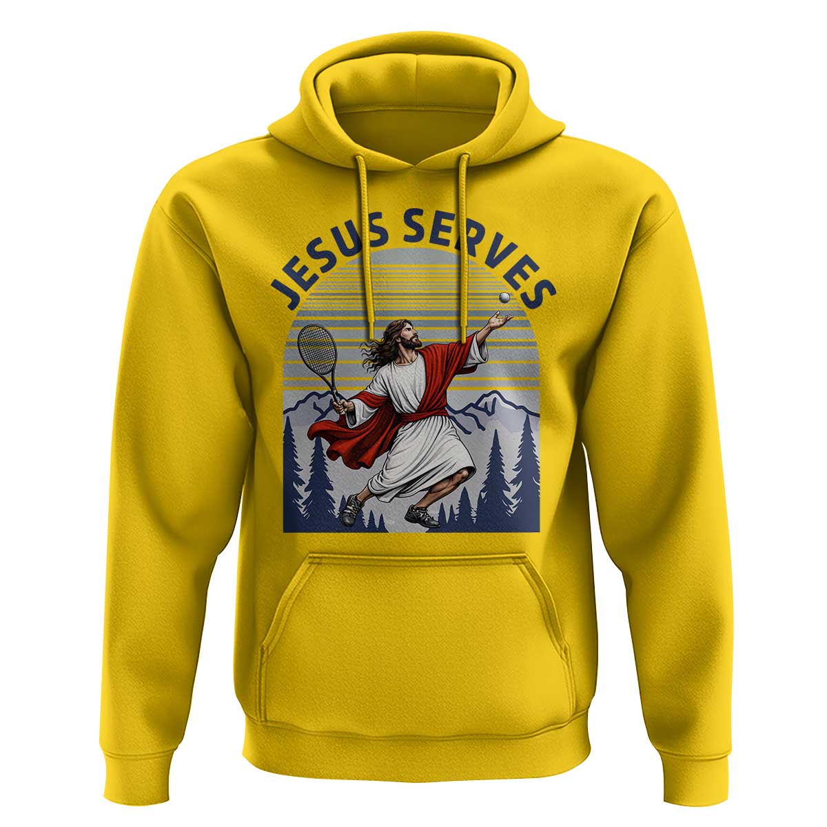 Christian Tennis Lover Gift Hoodie Funny Christian Gift - Wonder Print Shop