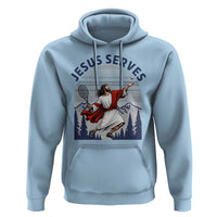 Christian Tennis Lover Gift Hoodie Funny Christian Gift - Wonder Print Shop