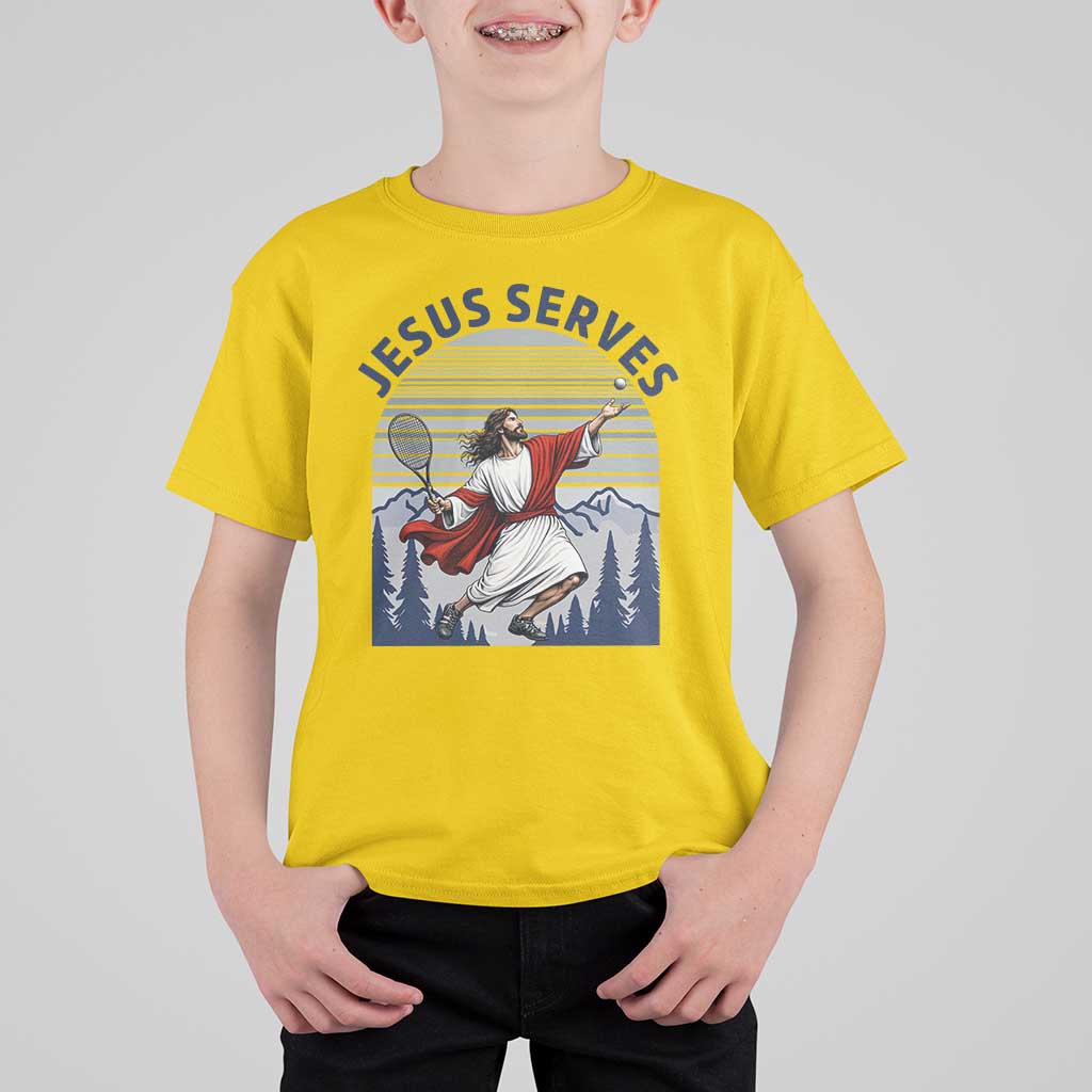 Christian Tennis Lover Gift T Shirt For Kid Funny Christian Gift - Wonder Print Shop