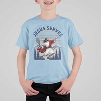 Christian Tennis Lover Gift T Shirt For Kid Funny Christian Gift - Wonder Print Shop