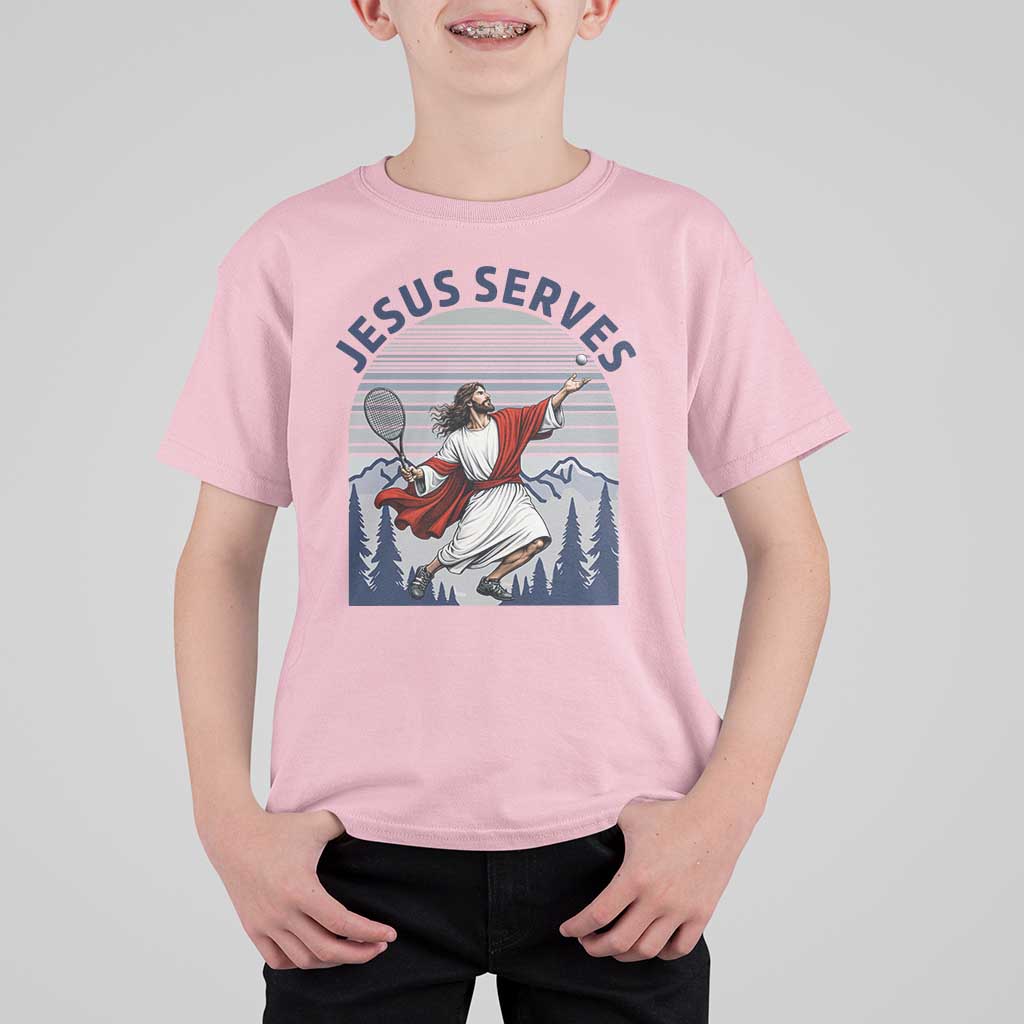 Christian Tennis Lover Gift T Shirt For Kid Funny Christian Gift - Wonder Print Shop