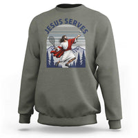Christian Tennis Lover Gift Sweatshirt Funny Christian Gift - Wonder Print Shop