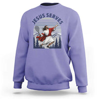 Christian Tennis Lover Gift Sweatshirt Funny Christian Gift - Wonder Print Shop