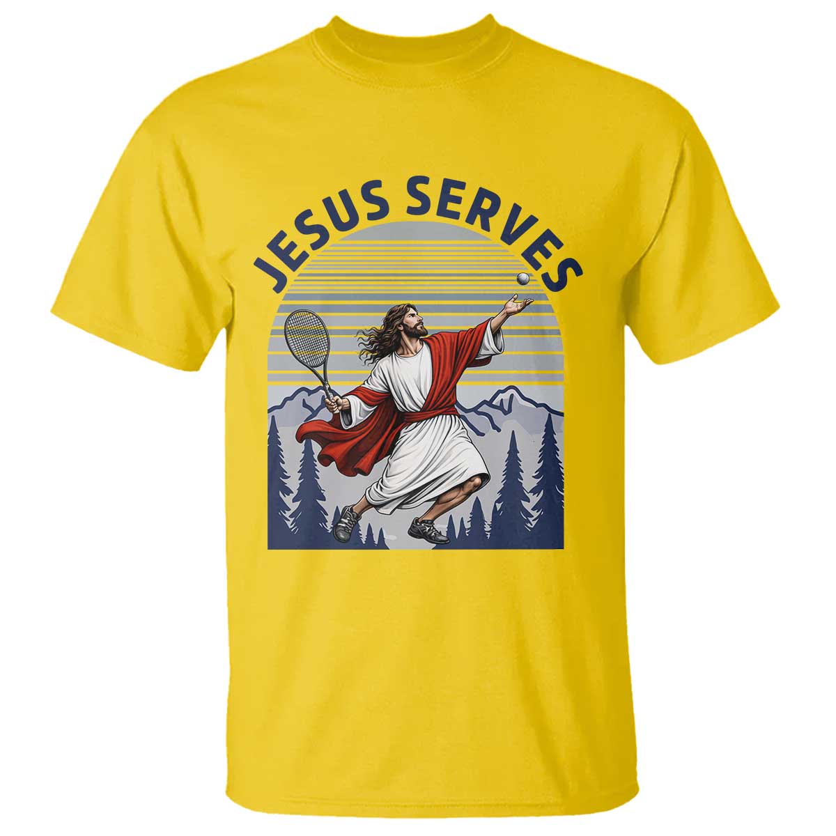 Christian Tennis Lover Gift T Shirt Funny Christian Gift - Wonder Print Shop
