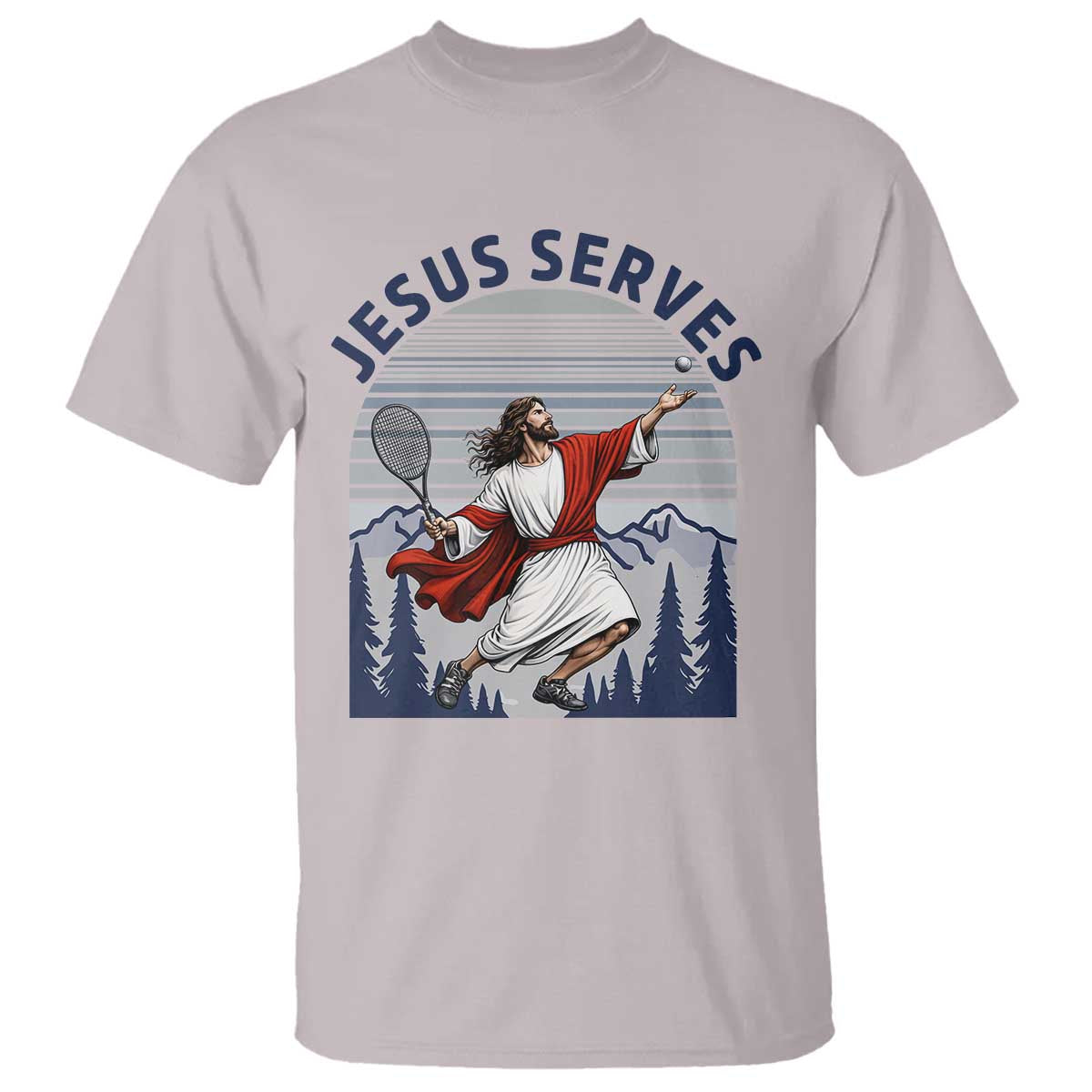 Christian Tennis Lover Gift T Shirt Funny Christian Gift - Wonder Print Shop