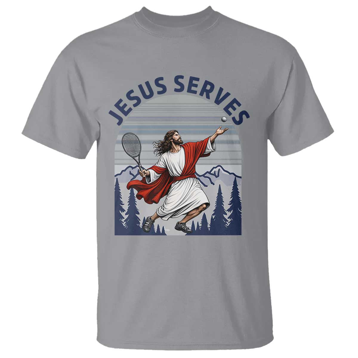 Christian Tennis Lover Gift T Shirt Funny Christian Gift - Wonder Print Shop