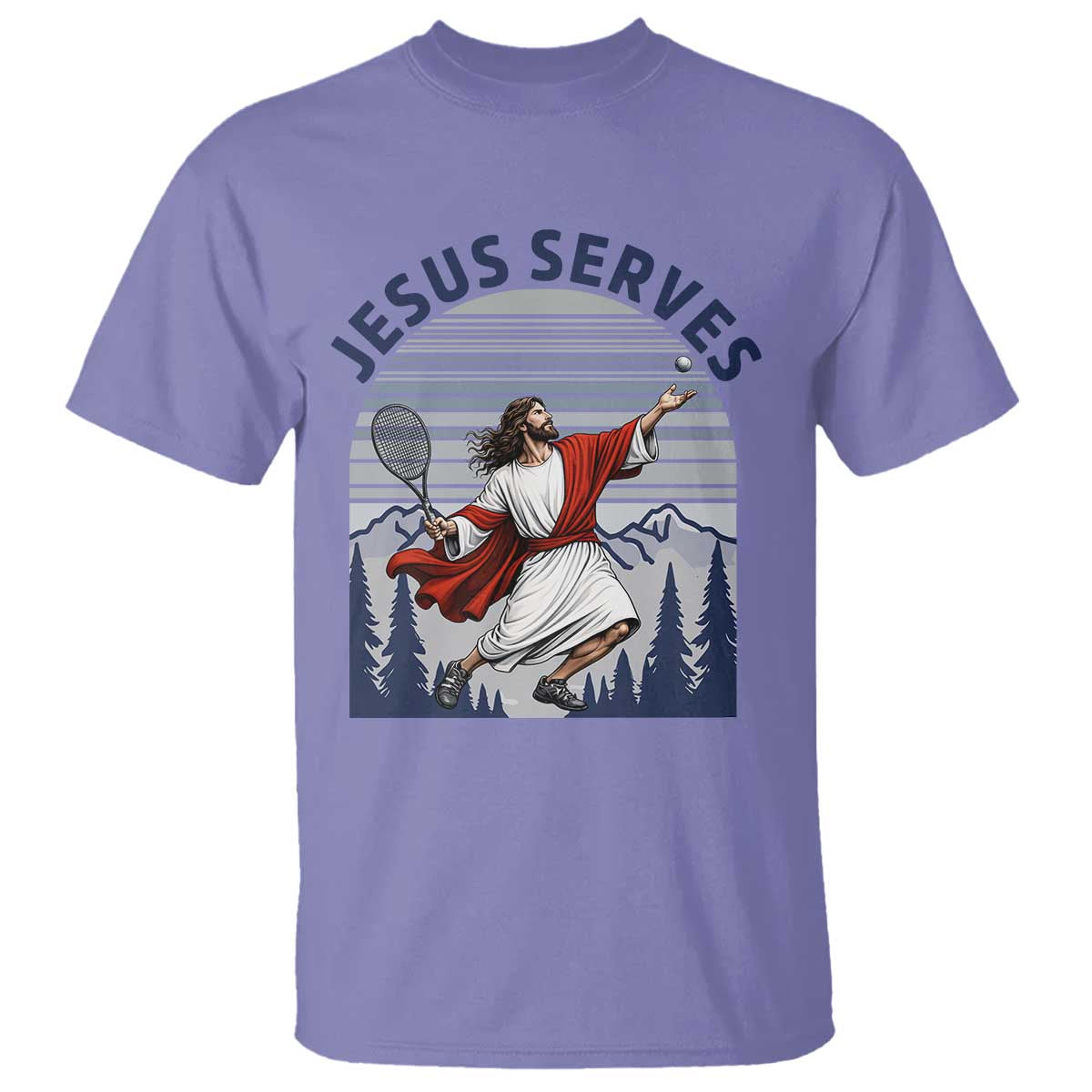 Christian Tennis Lover Gift T Shirt Funny Christian Gift - Wonder Print Shop