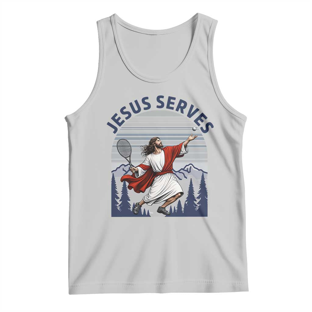 Christian Tennis Lover Gift Tank Top Funny Christian Gift - Wonder Print Shop
