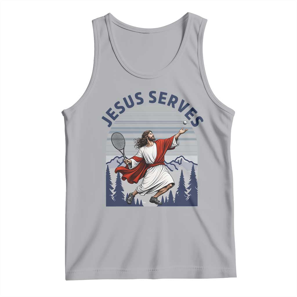 Christian Tennis Lover Gift Tank Top Funny Christian Gift - Wonder Print Shop