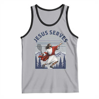 Christian Tennis Lover Gift Tank Top Funny Christian Gift - Wonder Print Shop