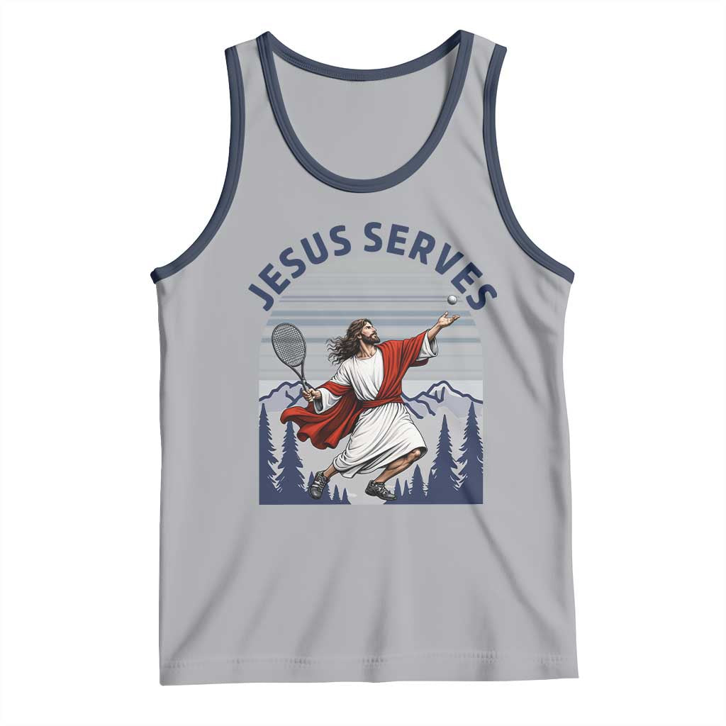 Christian Tennis Lover Gift Tank Top Funny Christian Gift - Wonder Print Shop