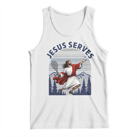 Christian Tennis Lover Gift Tank Top Funny Christian Gift - Wonder Print Shop