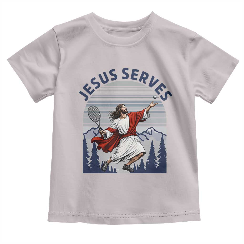 Christian Tennis Lover Gift Toddler T Shirt Funny Christian Gift - Wonder Print Shop