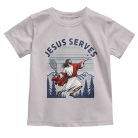Christian Tennis Lover Gift Toddler T Shirt Funny Christian Gift - Wonder Print Shop