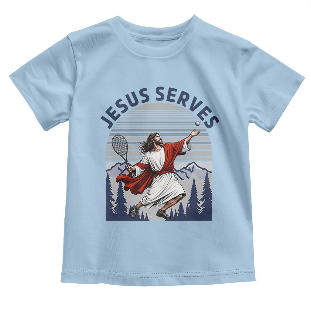Christian Tennis Lover Gift Toddler T Shirt Funny Christian Gift - Wonder Print Shop