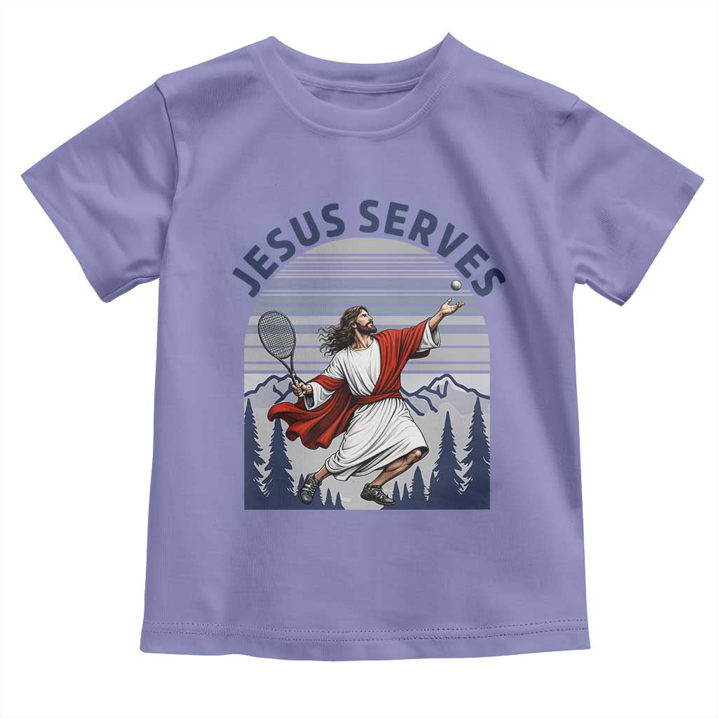 Christian Tennis Lover Gift Toddler T Shirt Funny Christian Gift - Wonder Print Shop