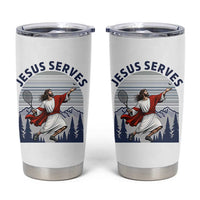 Christian Tennis Lover Gift Tumbler Cup Funny Christian Gift - Wonder Print Shop