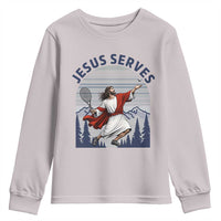 Christian Tennis Lover Gift Youth Sweatshirt Funny Christian Gift - Wonder Print Shop