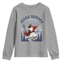 Christian Tennis Lover Gift Youth Sweatshirt Funny Christian Gift - Wonder Print Shop