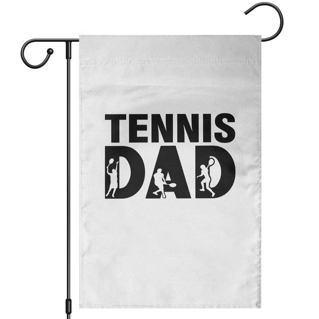Funny Tennis Dad Life Garden Flag Sport Lover Gift - Wonder Print Shop