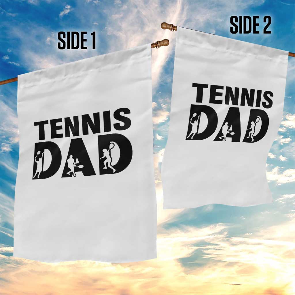 Funny Tennis Dad Life Garden Flag Sport Lover Gift - Wonder Print Shop