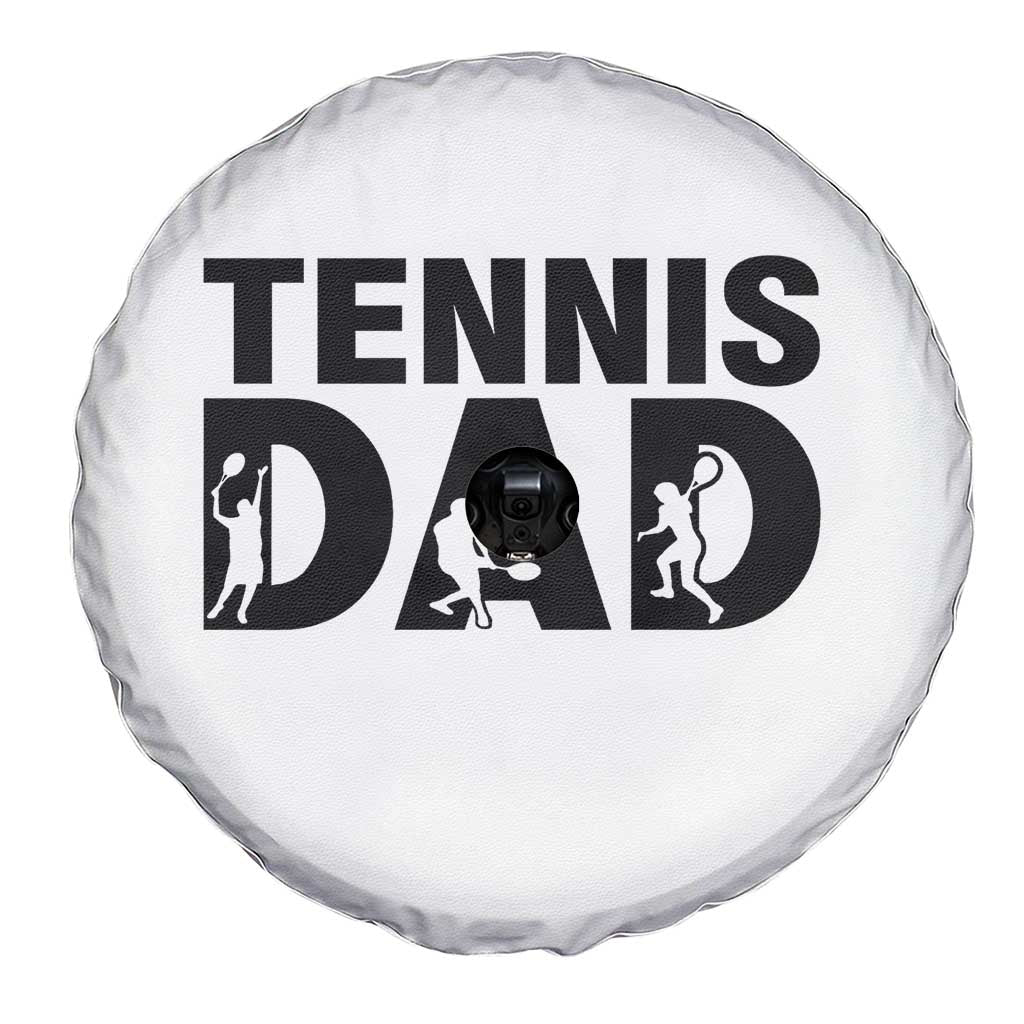 Funny Tennis Dad Life Spare Tire Cover Sport Lover Gift - Wonder Print Shop