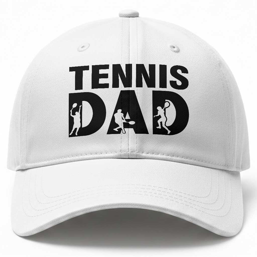 Funny Tennis Dad Life Baseball Cap Sport Lover Gift