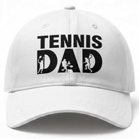 Funny Tennis Dad Life Baseball Cap Sport Lover Gift