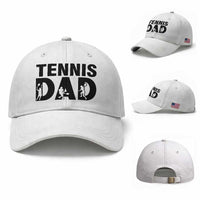 Funny Tennis Dad Life Baseball Cap Sport Lover Gift