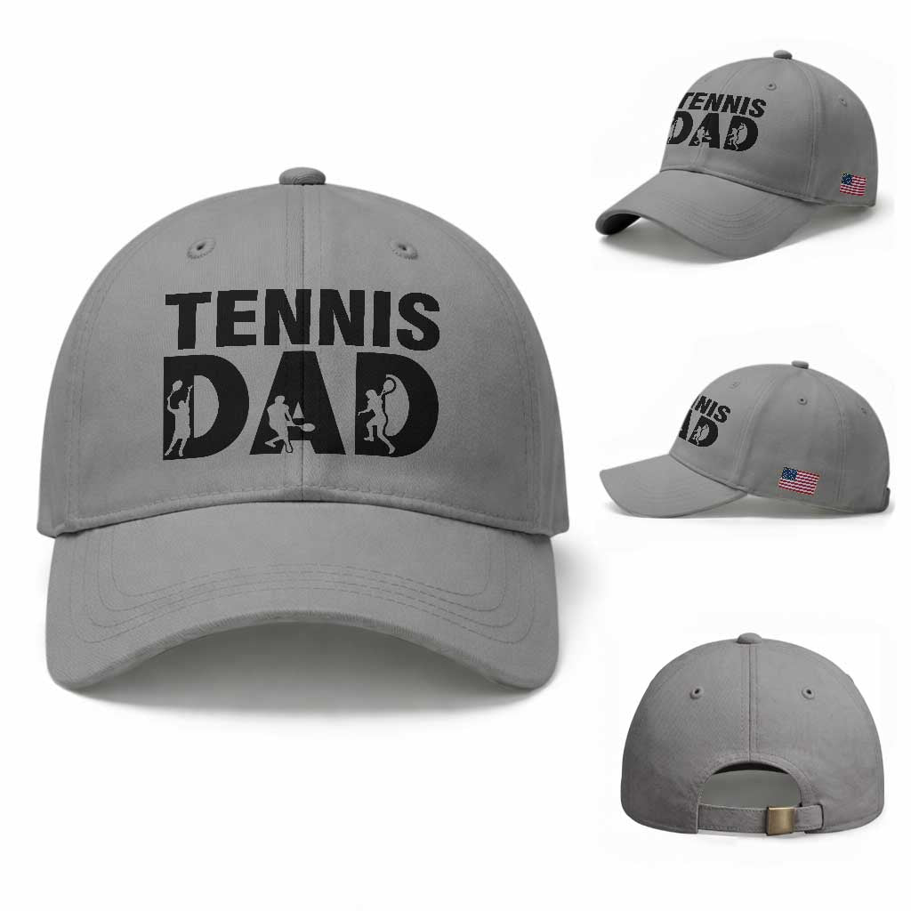 Funny Tennis Dad Life Baseball Cap Sport Lover Gift