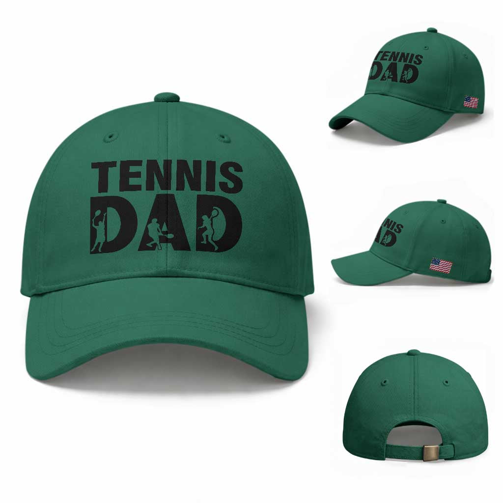 Funny Tennis Dad Life Baseball Cap Sport Lover Gift