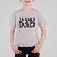 Funny Tennis Dad Life T Shirt For Kid Sport Lover Gift - Wonder Print Shop