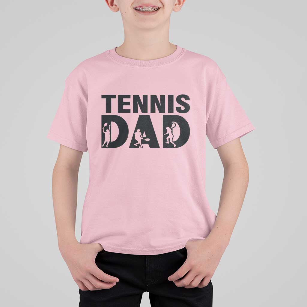 Funny Tennis Dad Life T Shirt For Kid Sport Lover Gift - Wonder Print Shop