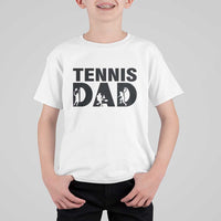 Funny Tennis Dad Life T Shirt For Kid Sport Lover Gift - Wonder Print Shop