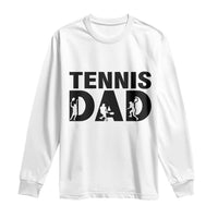 Funny Tennis Dad Life Long Sleeve Shirt Sport Lover Gift - Wonder Print Shop