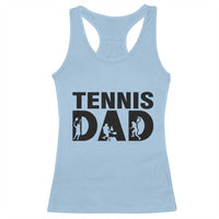 Funny Tennis Dad Life Racerback Tank Top Sport Lover Gift - Wonder Print Shop