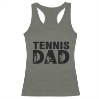 Funny Tennis Dad Life Racerback Tank Top Sport Lover Gift - Wonder Print Shop
