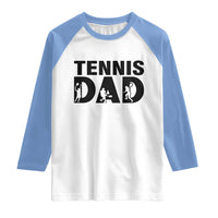 Funny Tennis Dad Life Raglan Shirt Sport Lover Gift - Wonder Print Shop