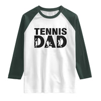Funny Tennis Dad Life Raglan Shirt Sport Lover Gift - Wonder Print Shop