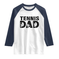 Funny Tennis Dad Life Raglan Shirt Sport Lover Gift - Wonder Print Shop