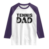 Funny Tennis Dad Life Raglan Shirt Sport Lover Gift - Wonder Print Shop