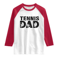 Funny Tennis Dad Life Raglan Shirt Sport Lover Gift - Wonder Print Shop