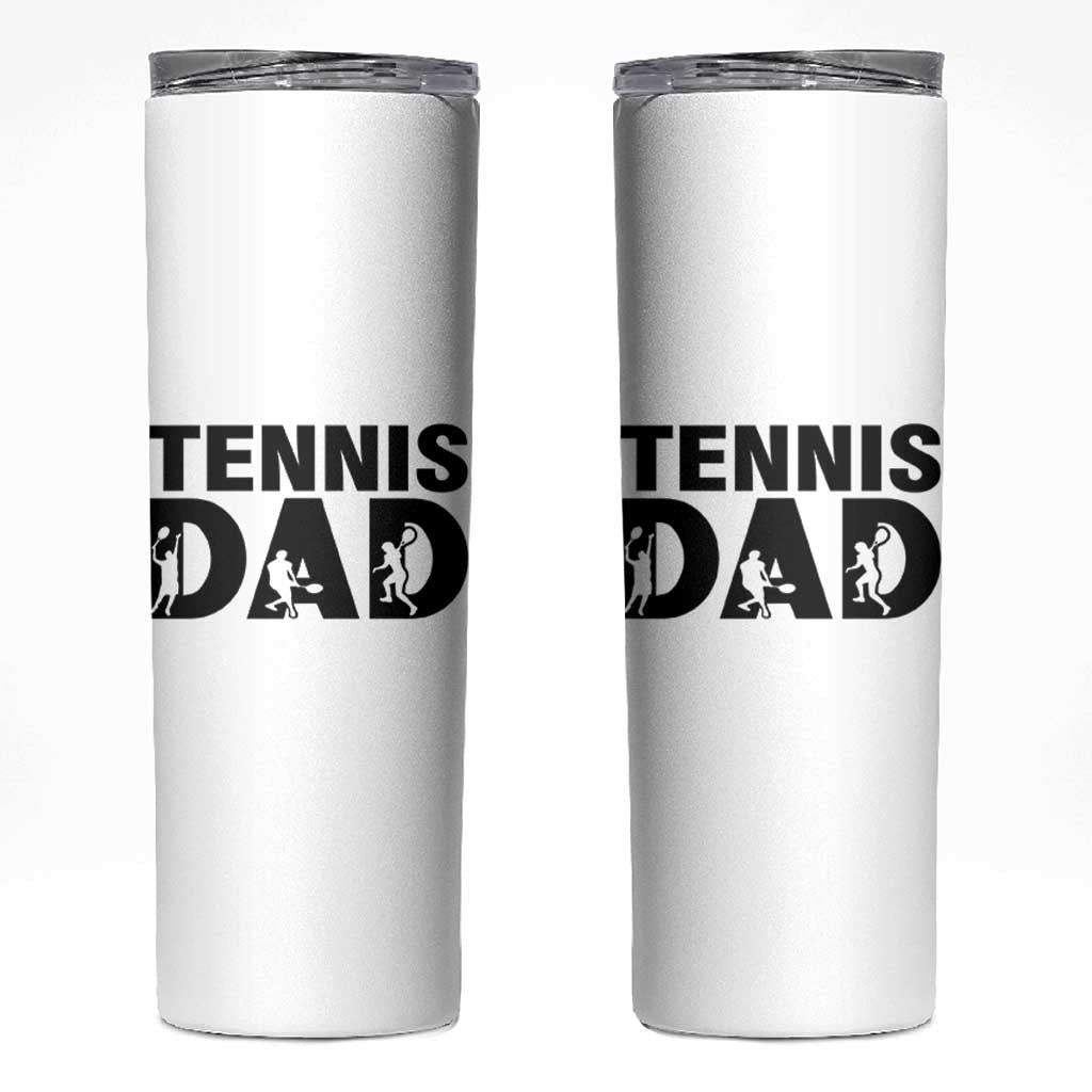Funny Tennis Dad Life Skinny Tumbler Sport Lover Gift - Wonder Print Shop