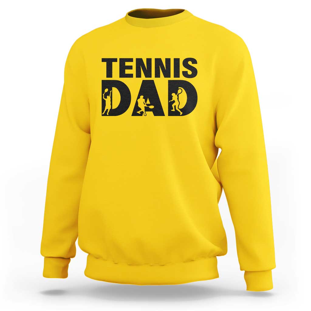 Funny Tennis Dad Life Sweatshirt Sport Lover Gift - Wonder Print Shop
