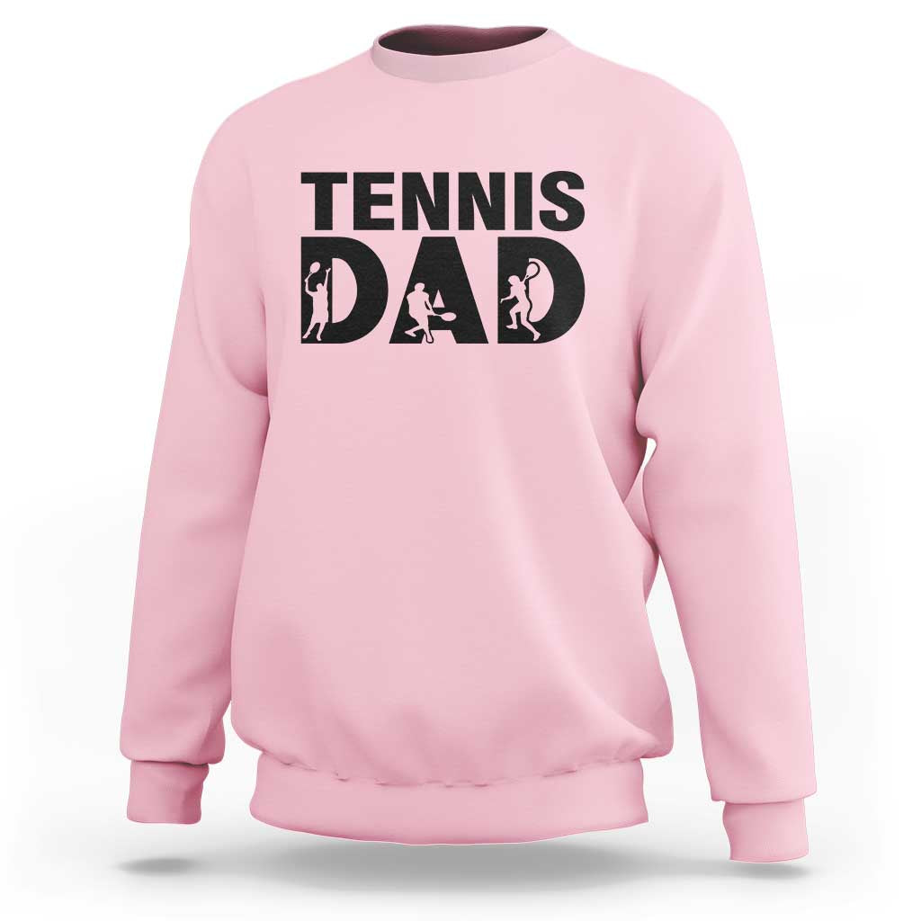 Funny Tennis Dad Life Sweatshirt Sport Lover Gift - Wonder Print Shop