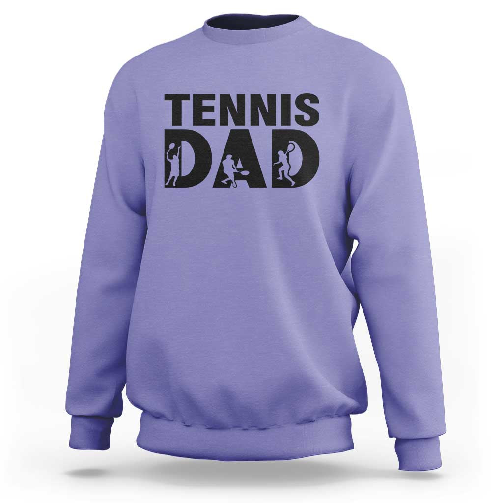 Funny Tennis Dad Life Sweatshirt Sport Lover Gift - Wonder Print Shop