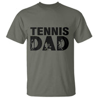 Funny Tennis Dad Life T Shirt Sport Lover Gift - Wonder Print Shop
