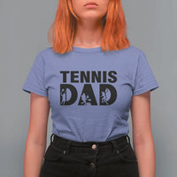 Funny Tennis Dad Life T Shirt For Women Sport Lover Gift - Wonder Print Shop