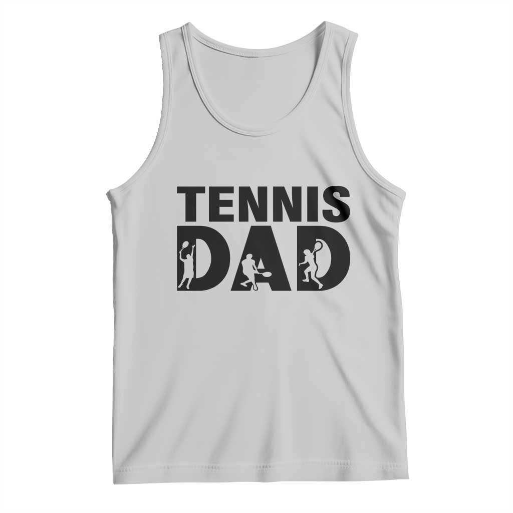 Funny Tennis Dad Life Tank Top Sport Lover Gift - Wonder Print Shop