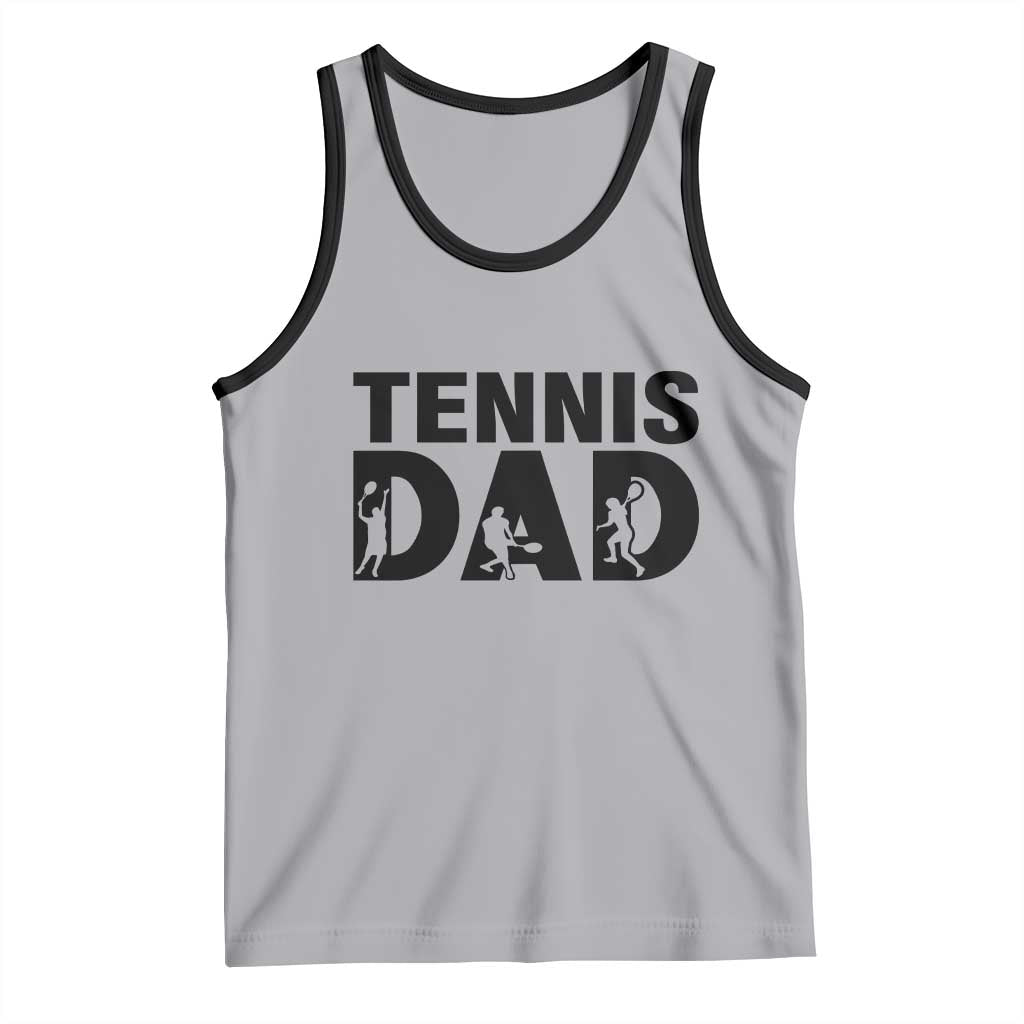 Funny Tennis Dad Life Tank Top Sport Lover Gift - Wonder Print Shop